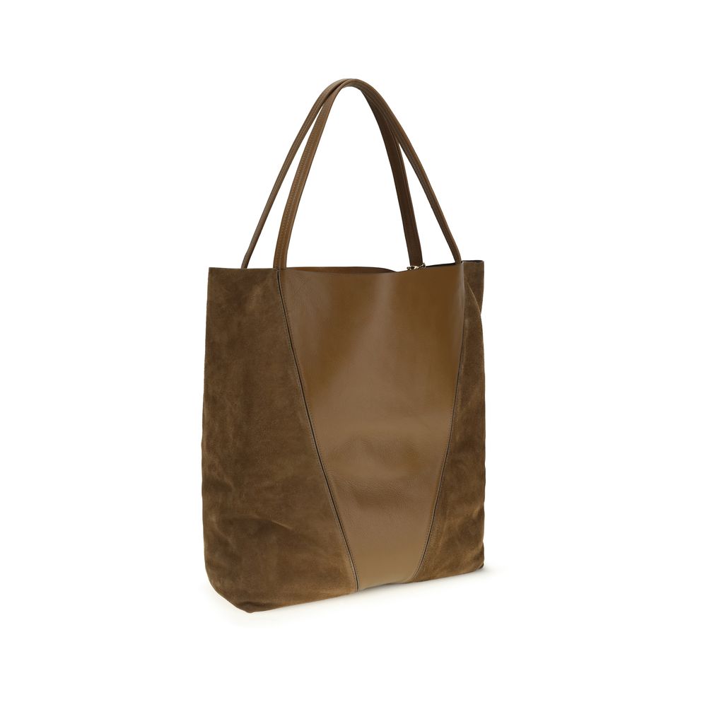 Brown Calf Leather Bos Taurus Shoulder Bag