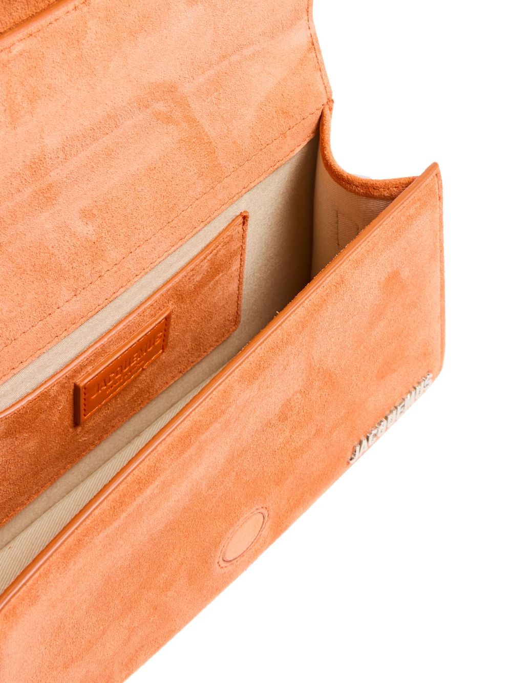 Jacquemus Le Grand Bambino Bag in Terracotta Suede