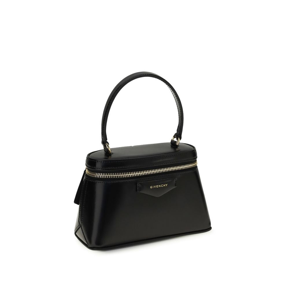 Givenchy Antigona Mini Black Calfskin Handbag Gold Hardware