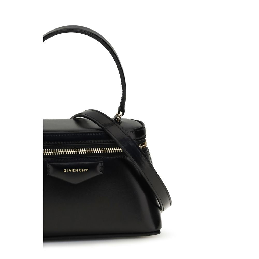 Givenchy Antigona Mini Black Calfskin Handbag Gold Hardware