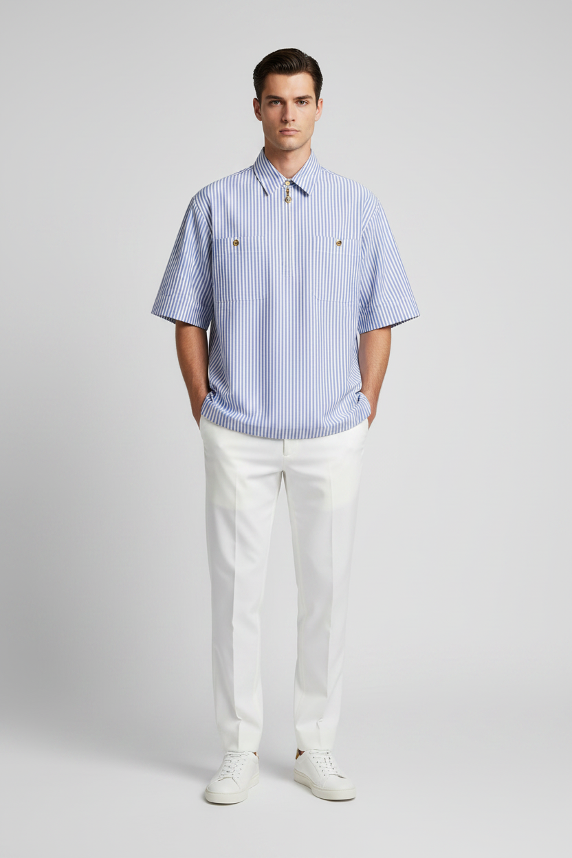 Multicolor Cotton Pattern Shirt