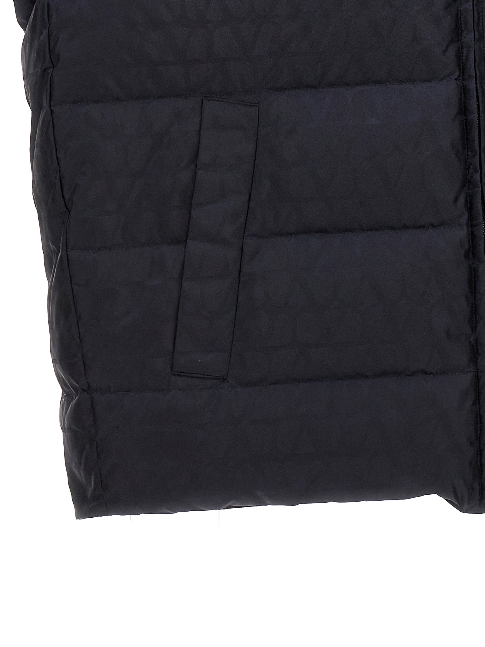 Valentino Garavani Toile Iconographe Feather-Padded Vest