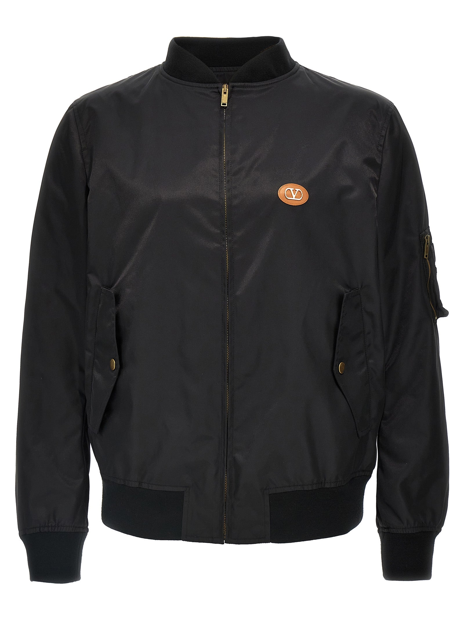 Valentino Garavani Technical Bomber Jacket — Black | Men