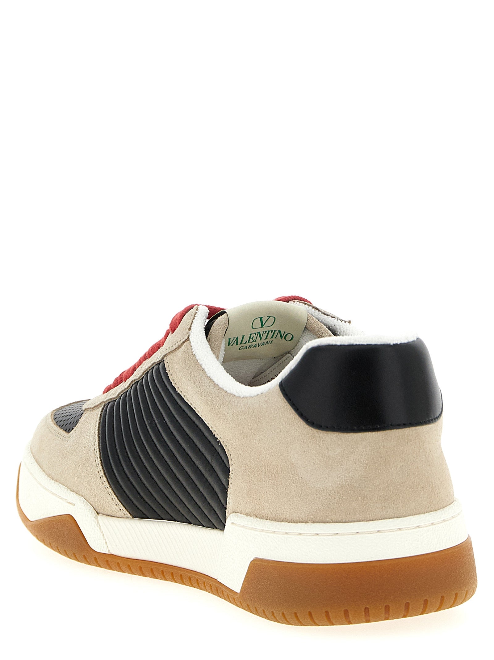 Valentino Garavani Sparry Quilted Calfskin Sneakers in Multicolor