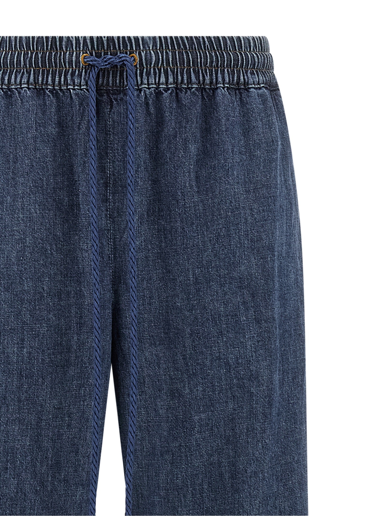 Valentino Garavani Wide Flared Denim Jeans in Blue | Made in Italy