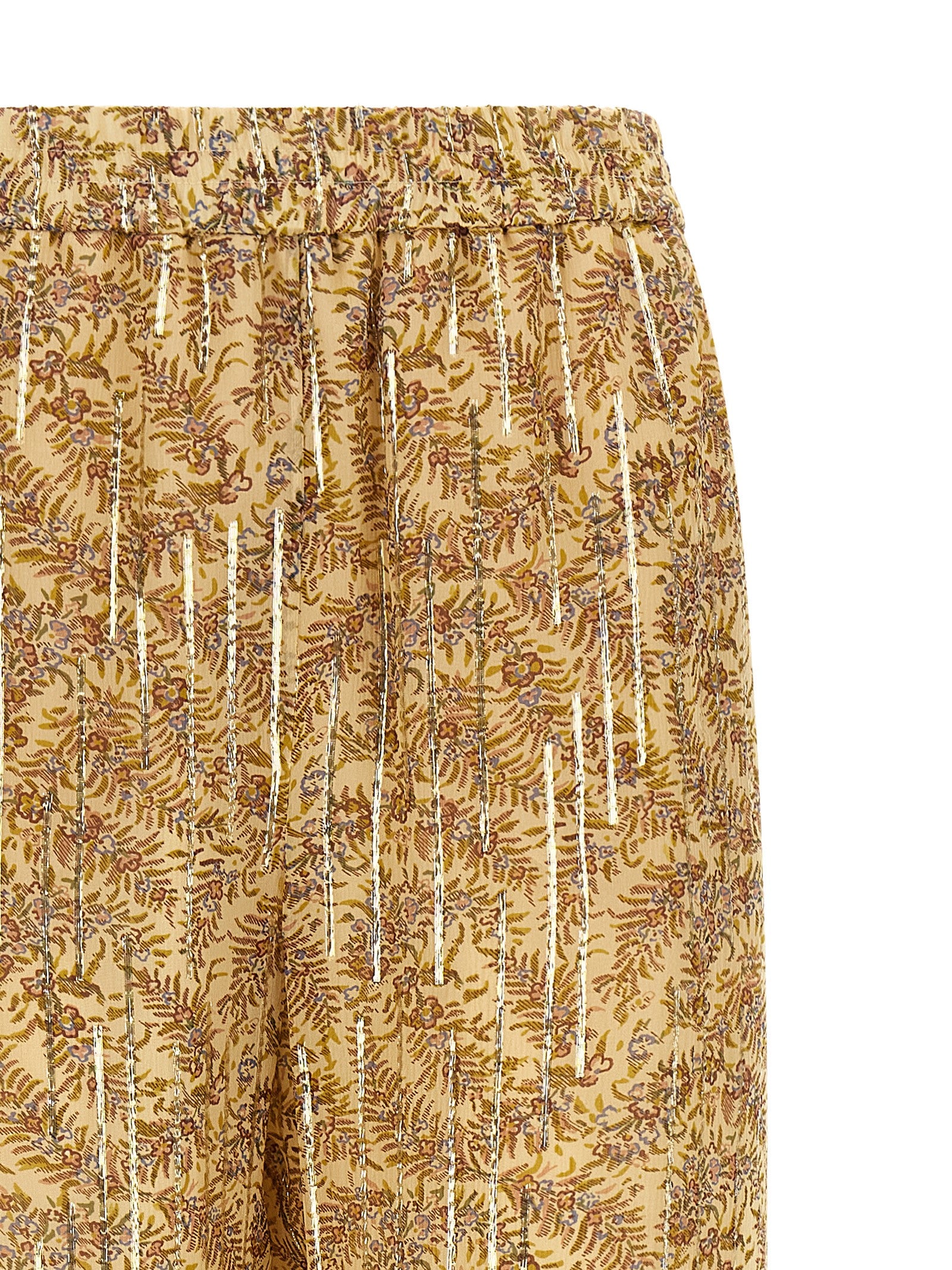 Valentino Garavani Voyage Imaginaire Paisley Wide-Leg Silk Pants