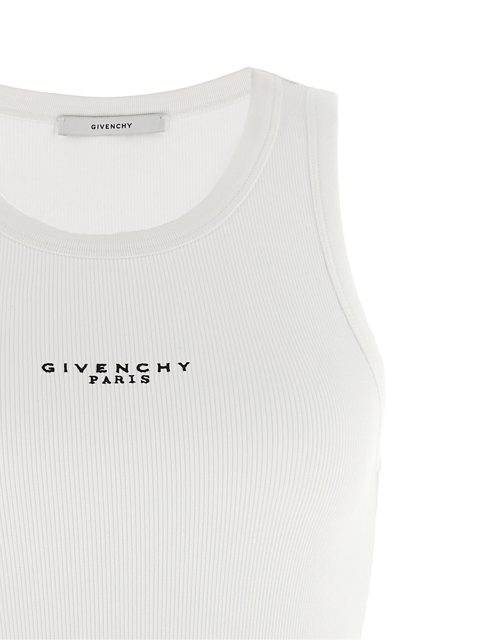 GIVENCHY ribbed cotton top