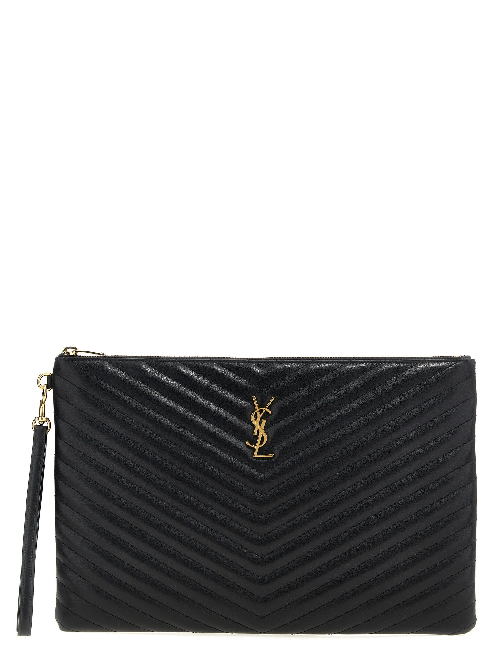 SAINT LAURENT’s ‘Cassandre’ clutch bag