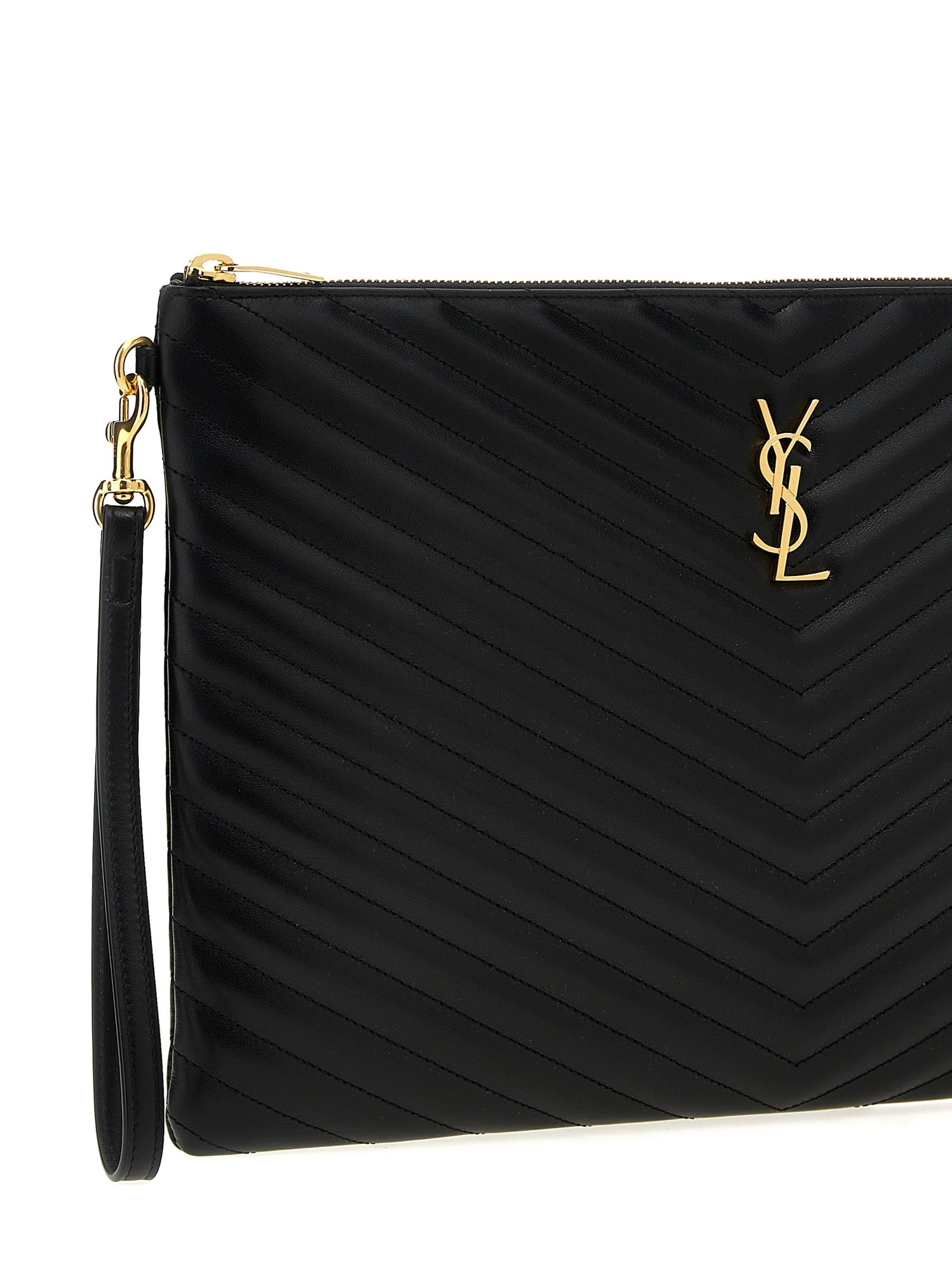 SAINT LAURENT’s ‘Cassandre’ clutch bag