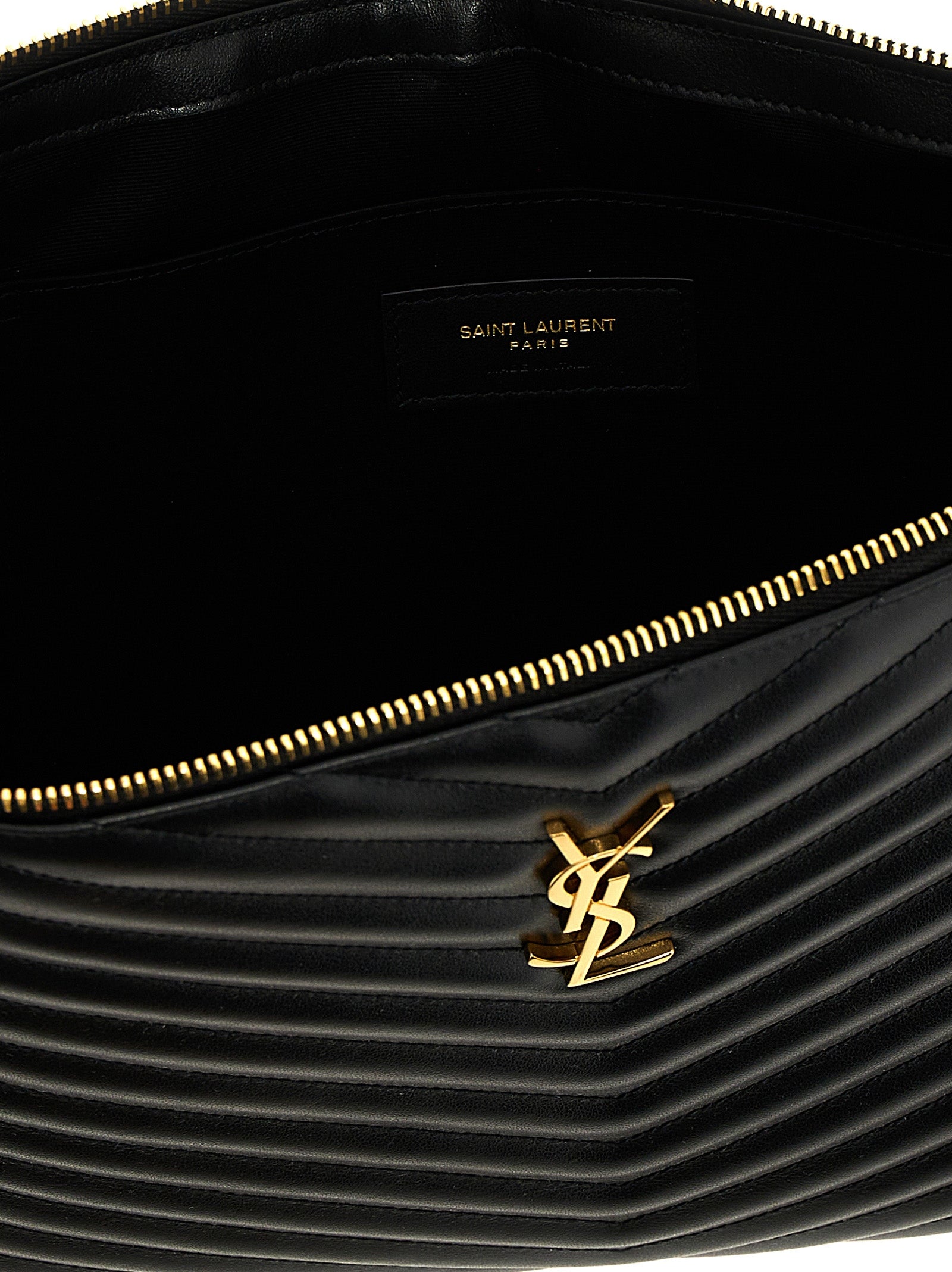 SAINT LAURENT’s ‘Cassandre’ clutch bag