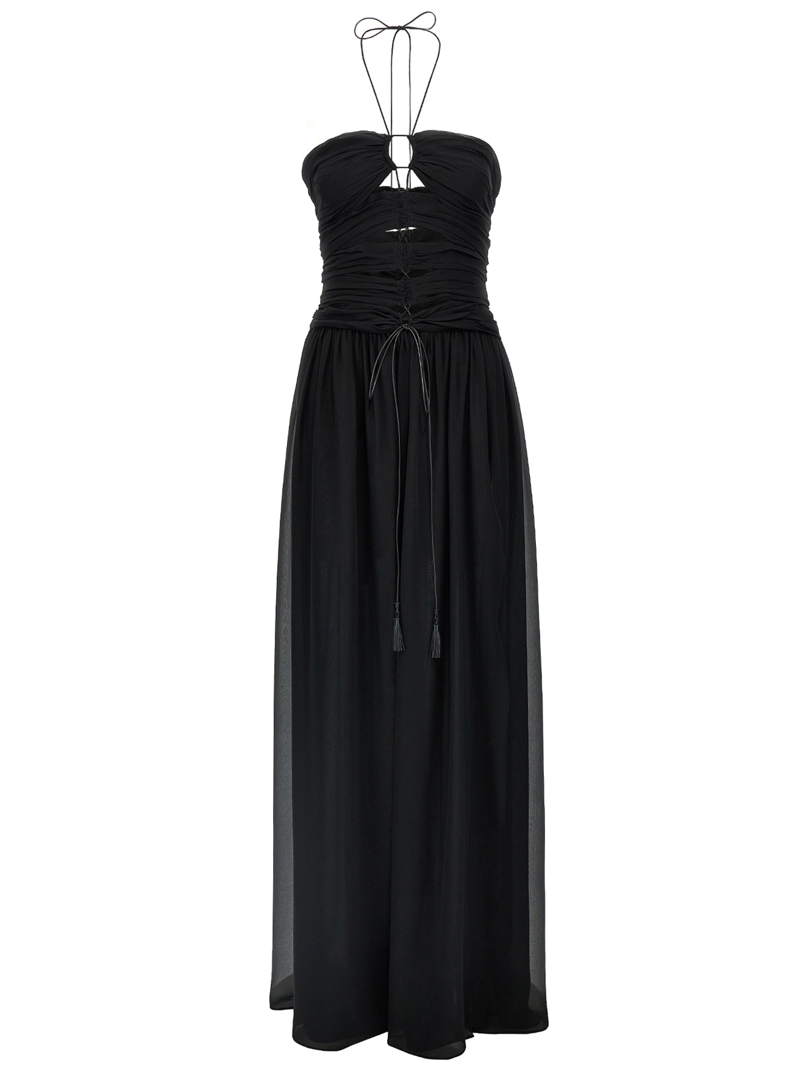 Tom Ford Black Silk Long Dress