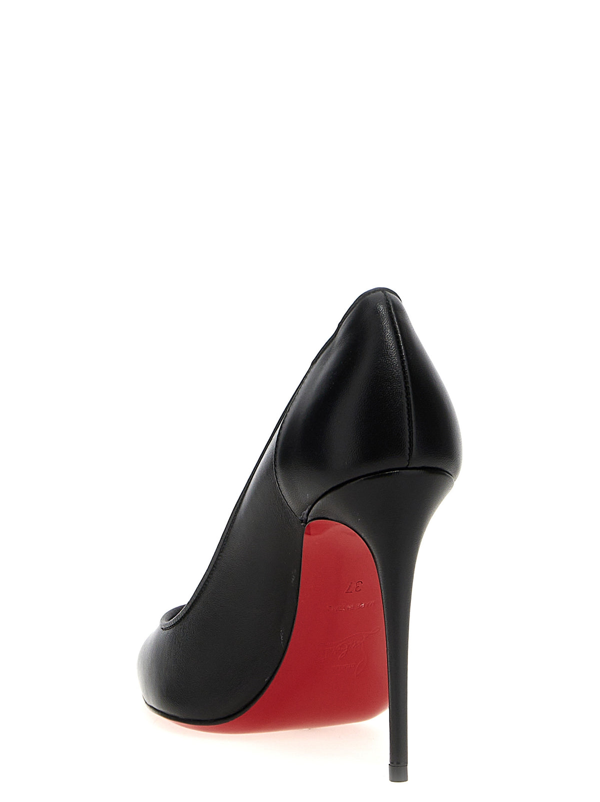 Christian Louboutin Sporty Kate Nappa Leather Pumps in Black | Made in Italy