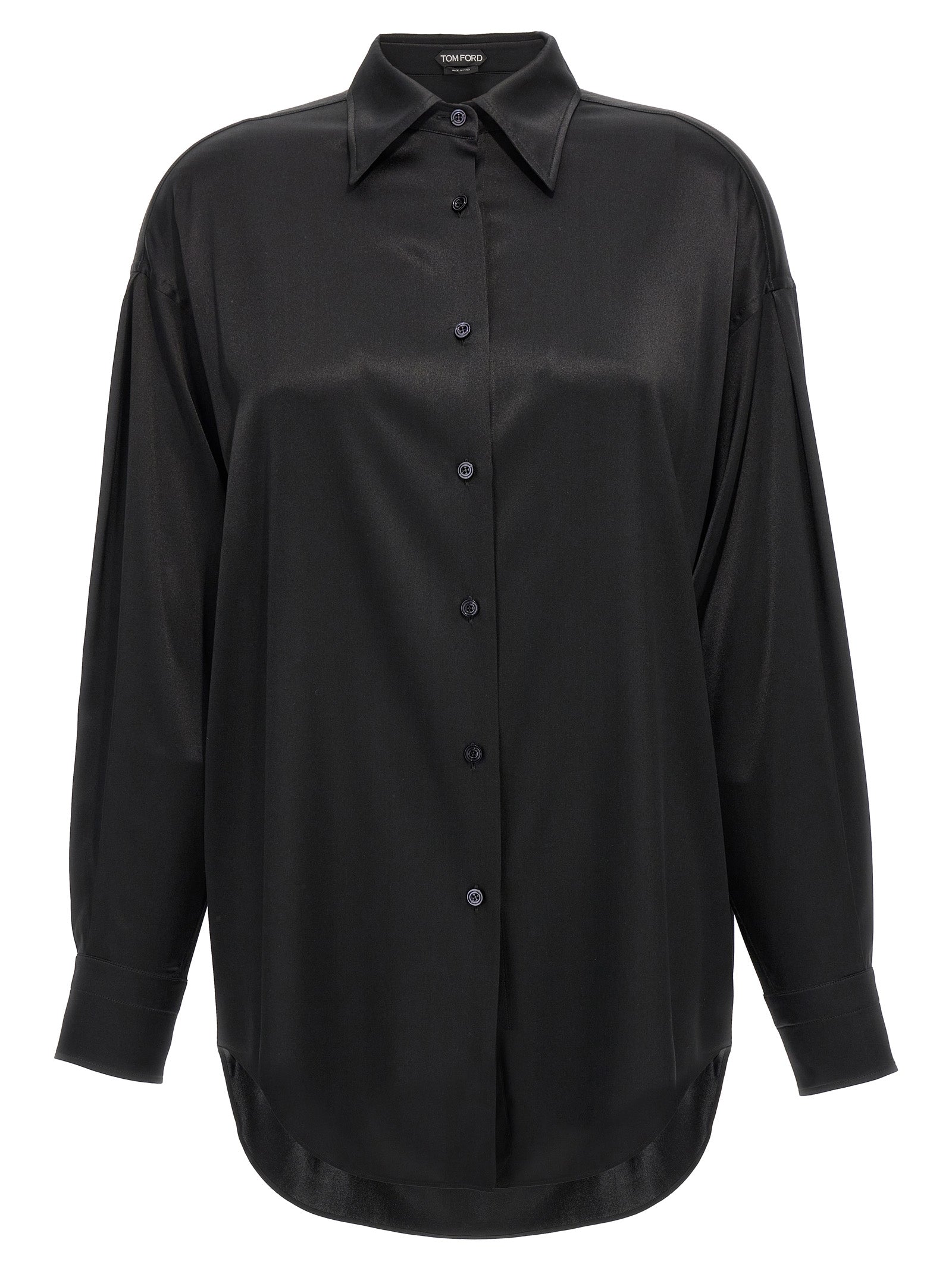Tom Ford Black Silk Blouse