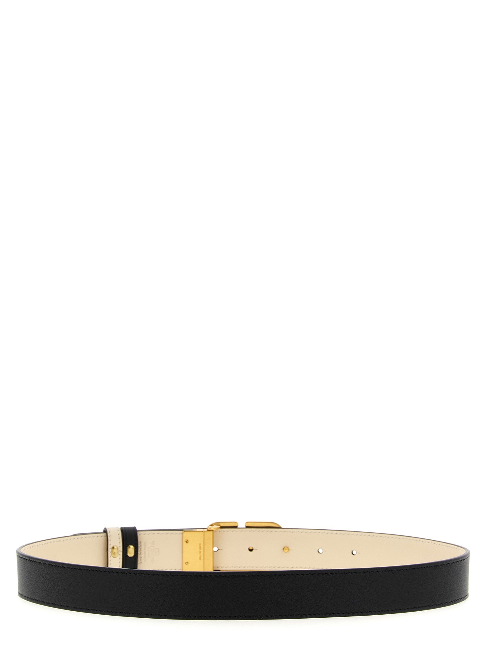 Valentino Garavani VLogo Signature Reversible Belt — Multicolor Calfskin | Women