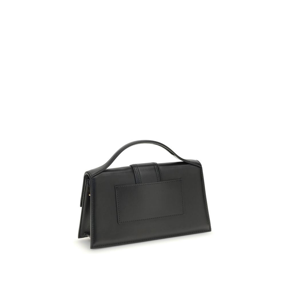 Jacquemus Le Grand Bambino Calfskin Handbag in Black | AW26