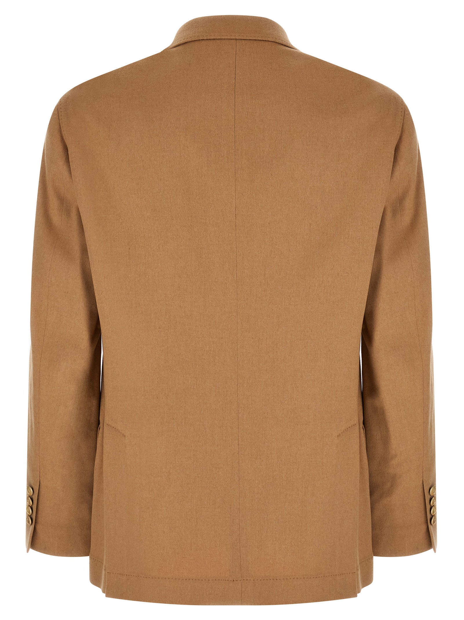 Beige Camel Hair Blazer