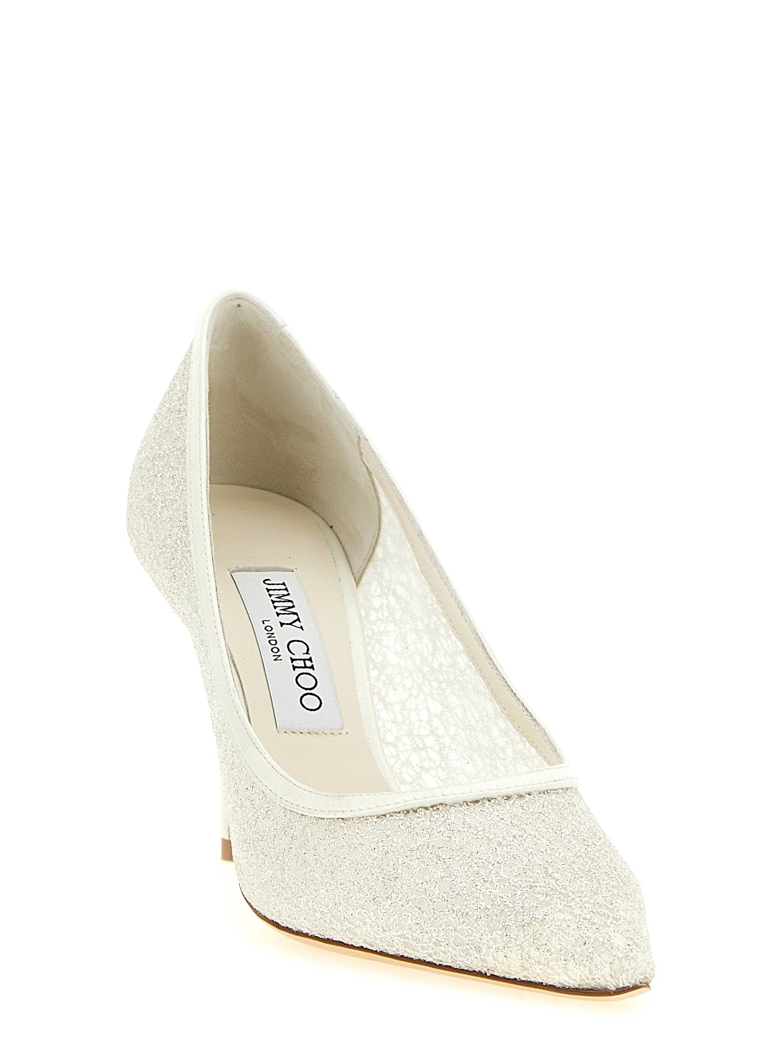 White Love pumps by Jimmy Choo