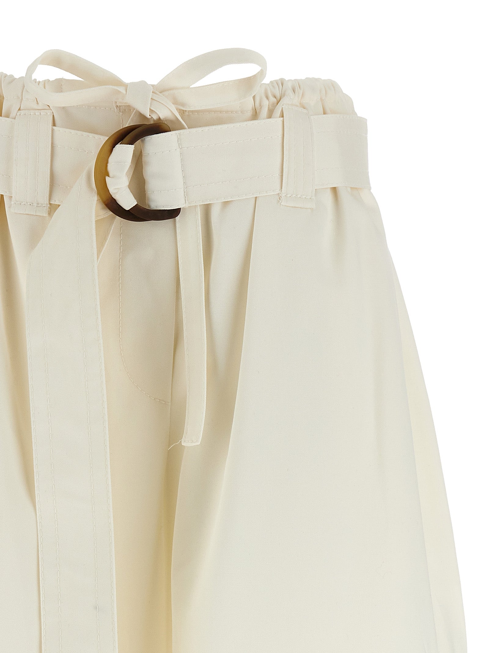 White Bermuda Shorts by Zimmermann