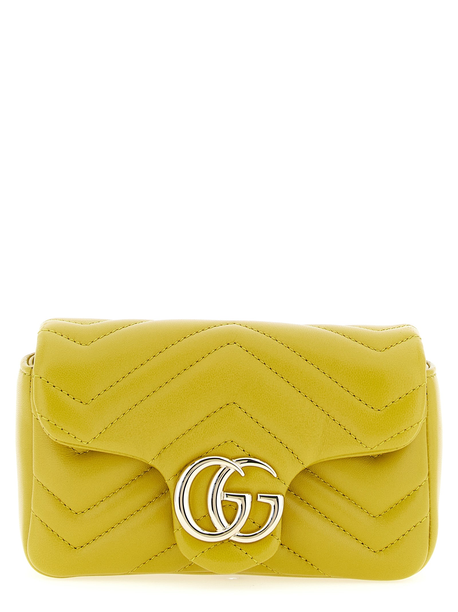 Bicolor Lamb Leather Shoulder Bag