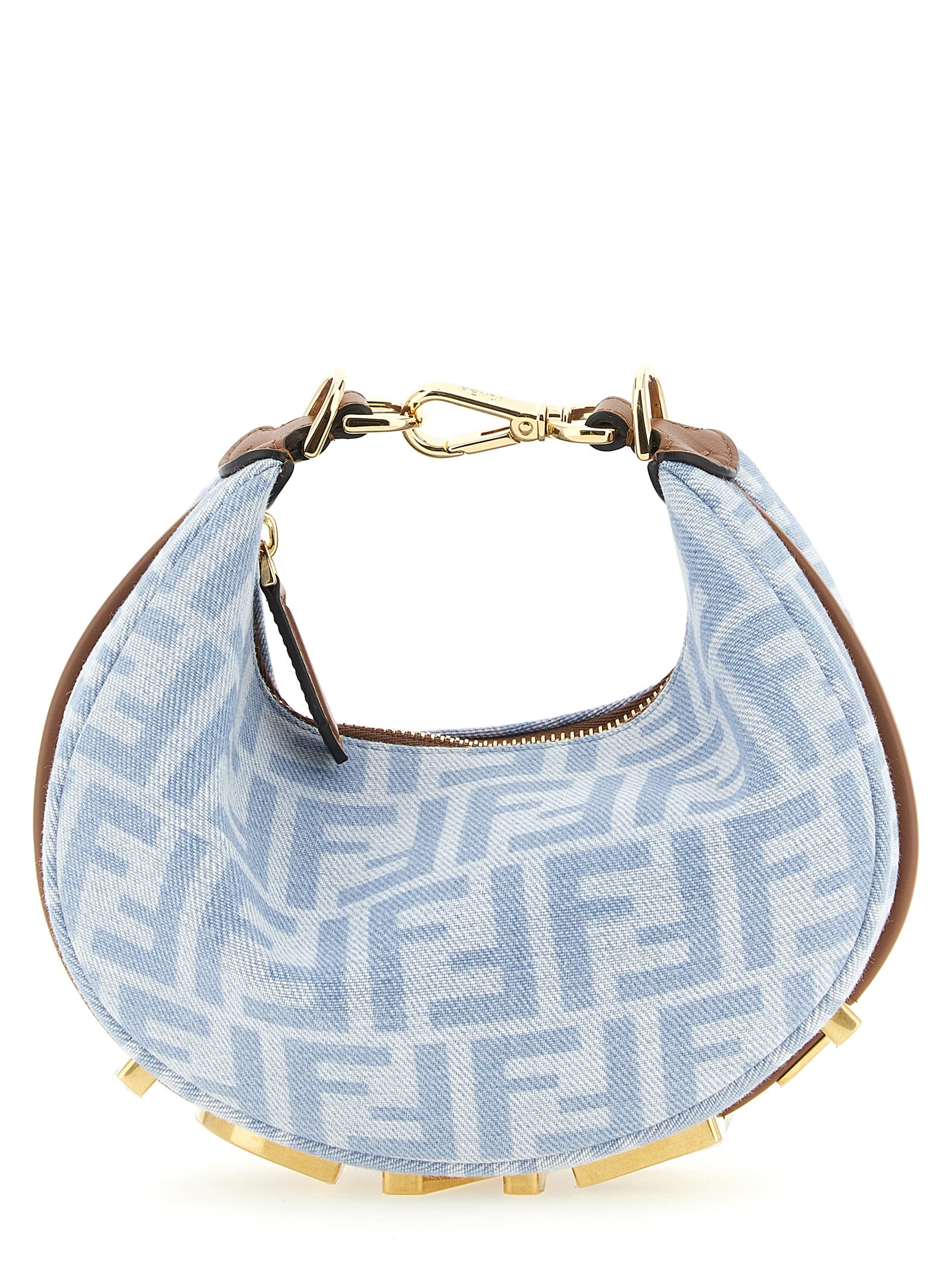 FENDI ‘Fendigraphy’ mini hobo handbag