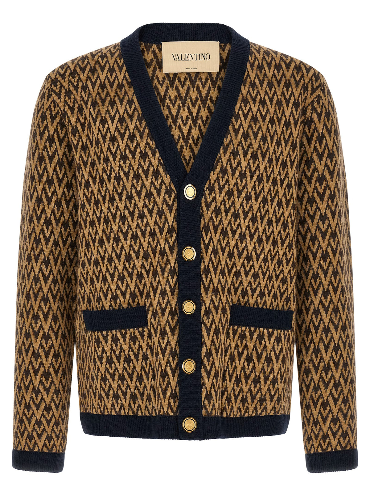 Valentino Garavani Multicolor Cashmere Cardigan