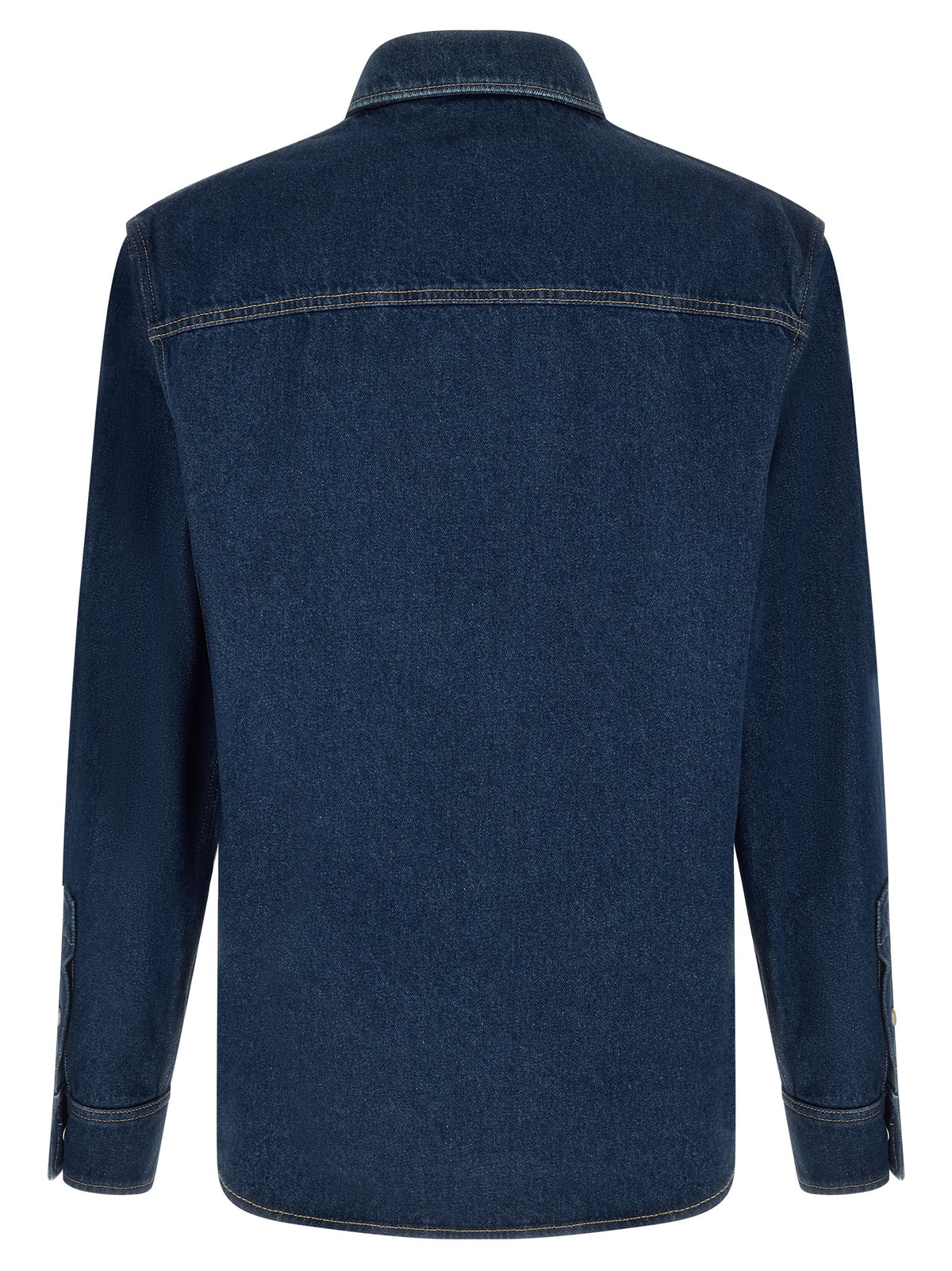 Valentino Garavani Blue Cotton Blouse
