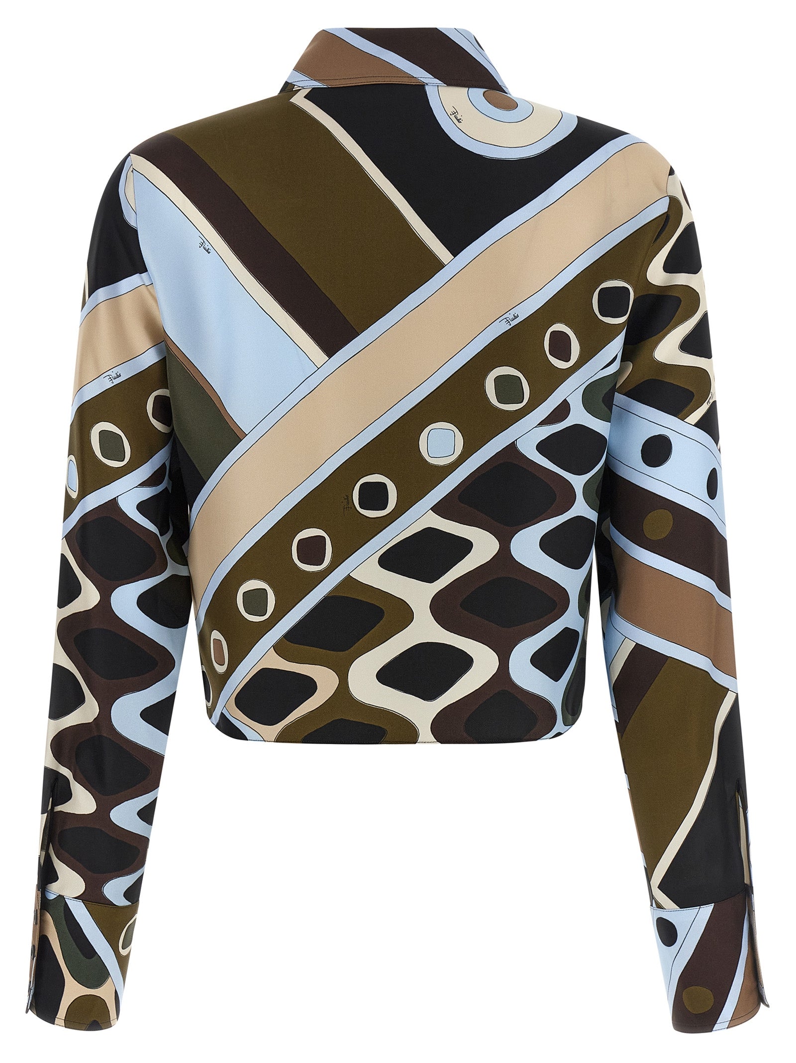 Emilio Pucci Multicolor Silk Blouse