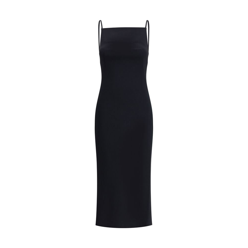 Givenchy Cady Crepe Midi Dress — Black | Women