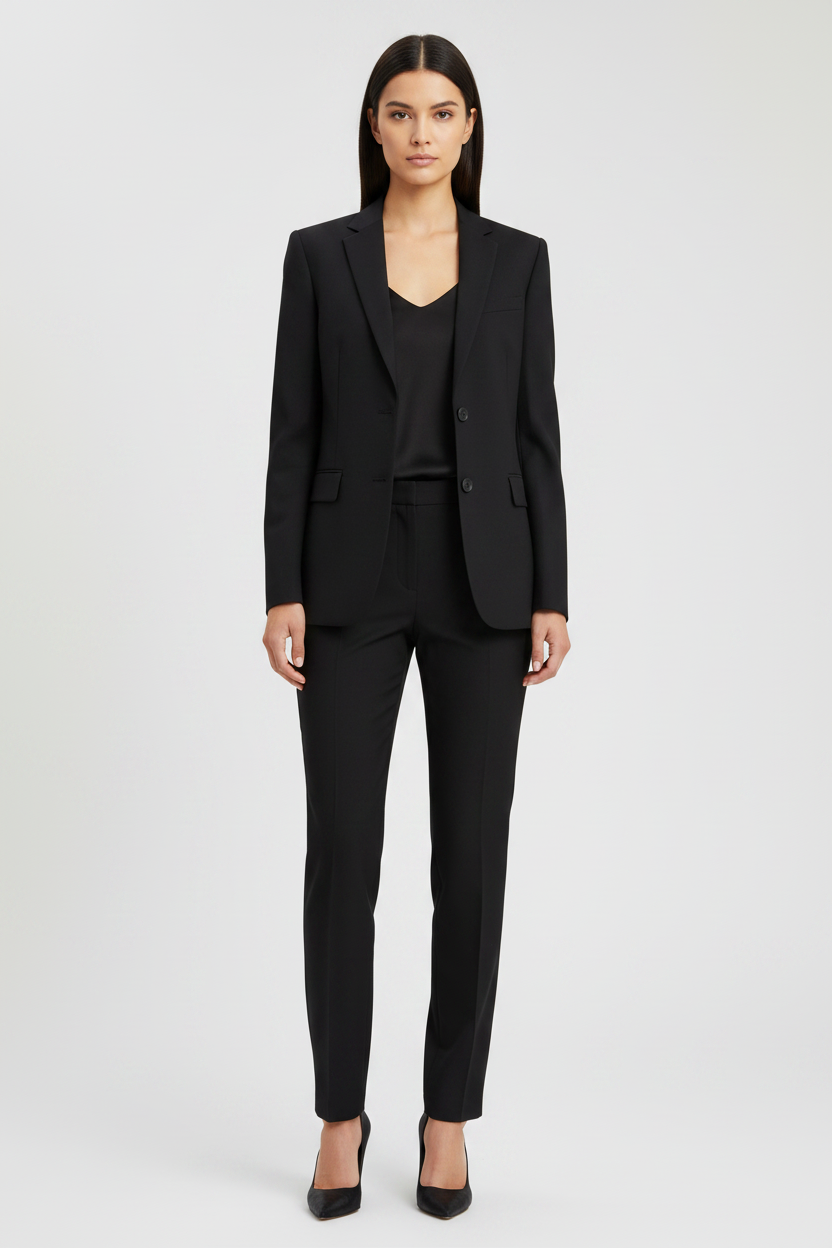 Fendi Black Mohair Blazer