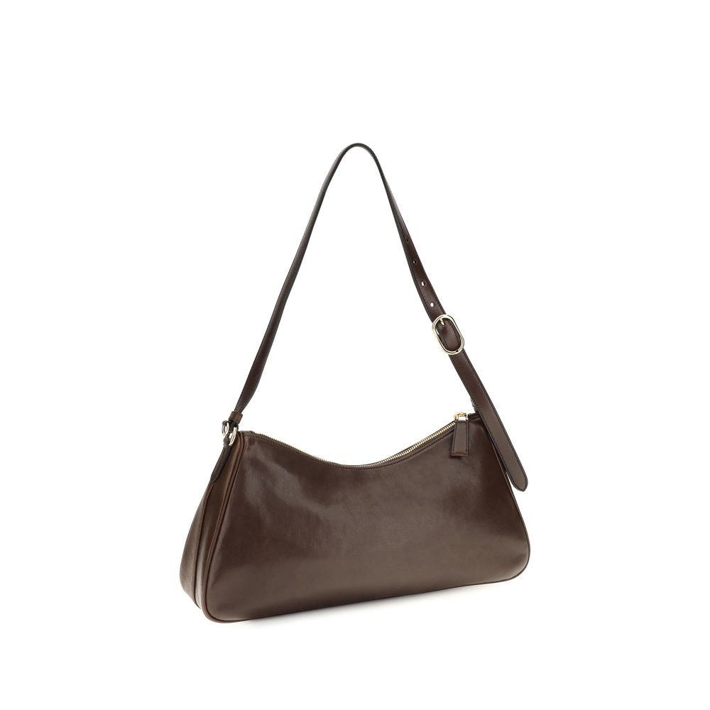 Prada Aimée Shoulder Bag — Brown Calfskin | AW26 | Women