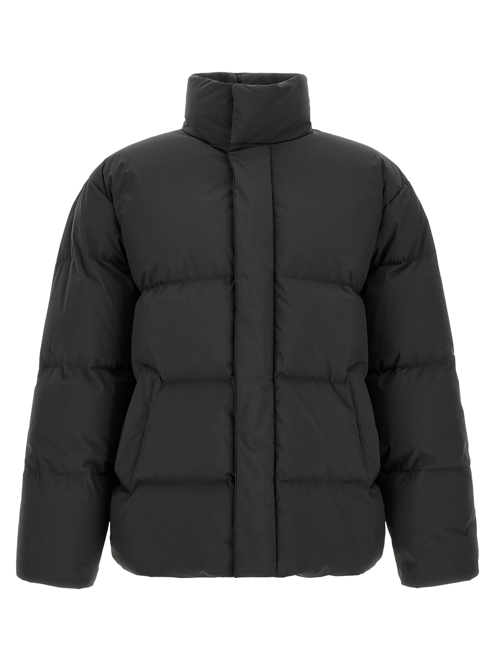 Saint Laurent Black Quilted Polyester Padded Down Jacket Men