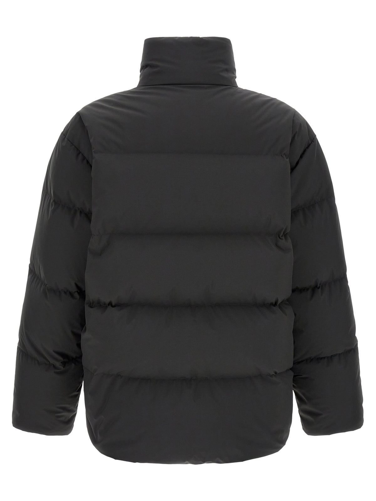 Saint Laurent Black Polyester Quilted Down Jacket