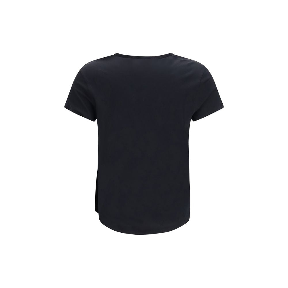 Fendi Black Organic Cotton Ti Amo Graphic T-Shirt AW26