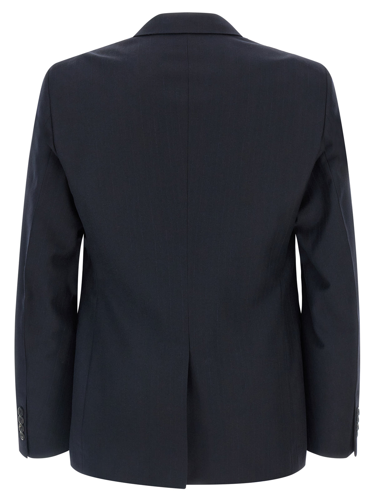 Prada Virgin Wool & Cashmere Single-Breasted Two-Piece Suit in Blue | Made in Italy