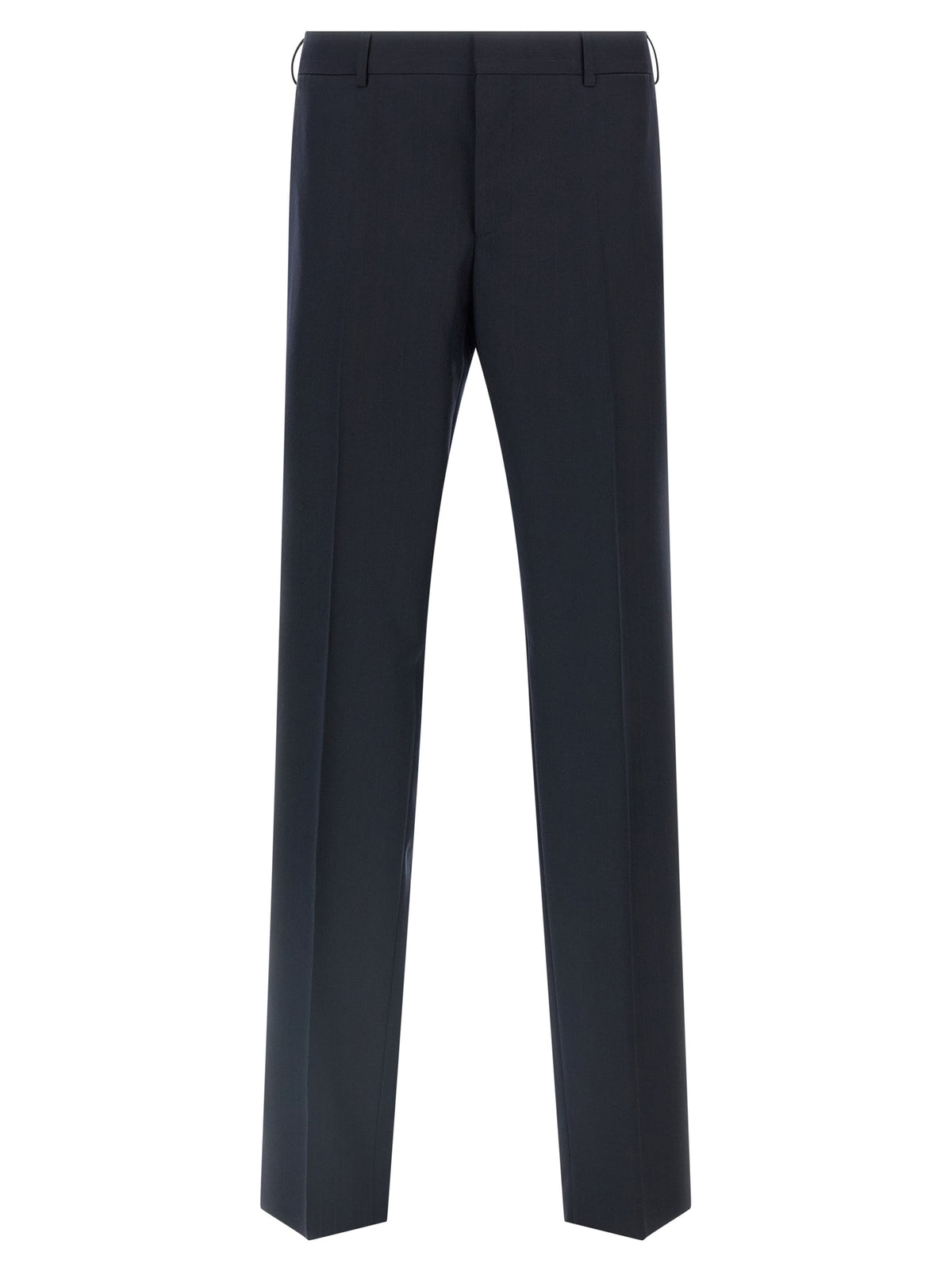 Prada Virgin Wool & Cashmere Single-Breasted Two-Piece Suit in Blue | Made in Italy