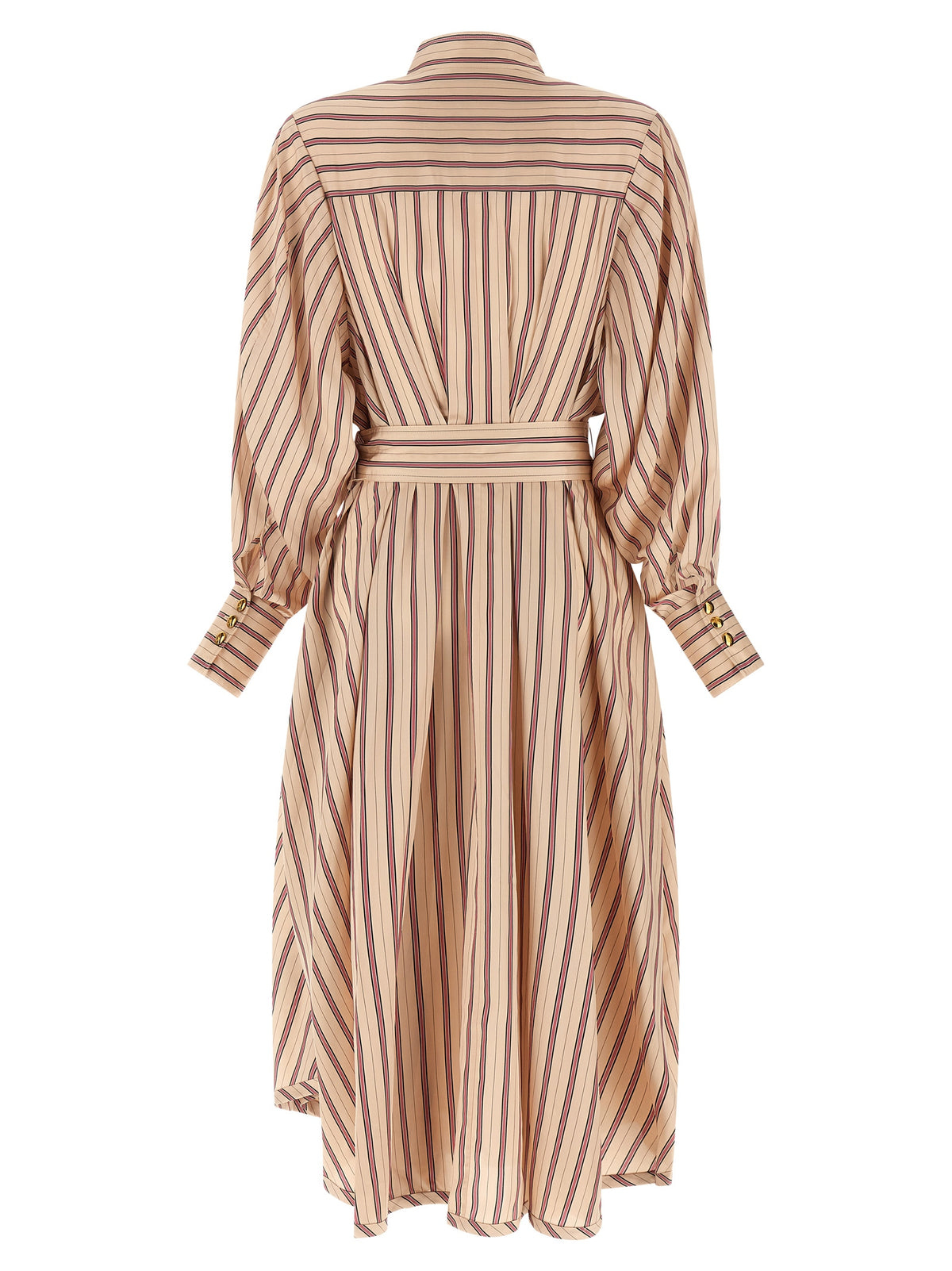 Zimmermann Valiant Viscose Midi Dress in Multicolor | Made in China