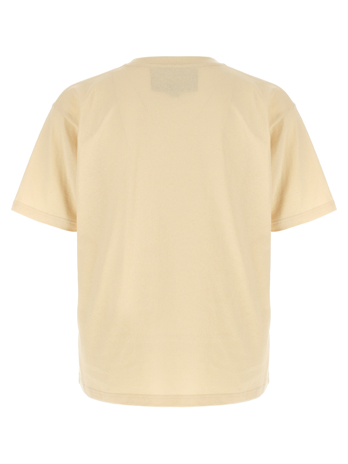 Valentino Garavani Made In Valentino Cotton T-Shirt in Beige | Made in Italy