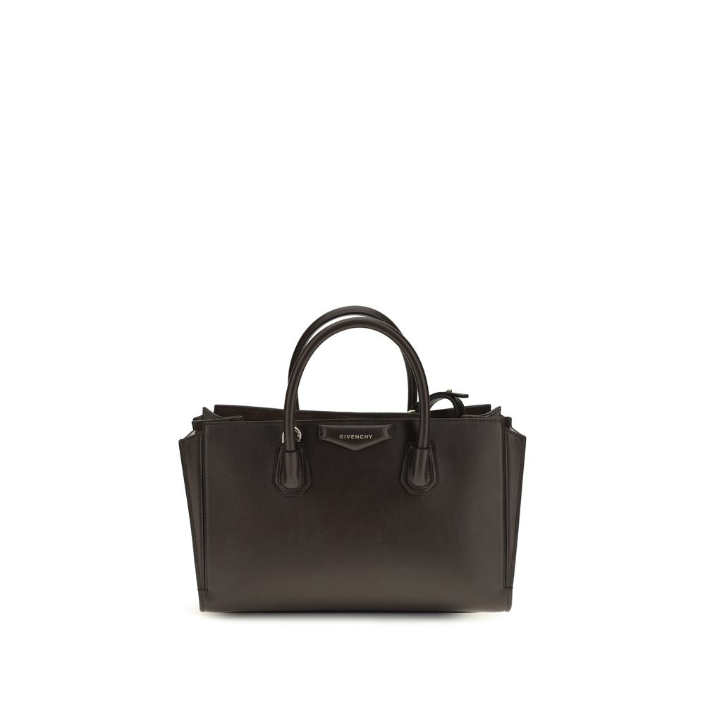 Givenchy Antigona Catchall Small Calfskin Handbag in Brown | AW26