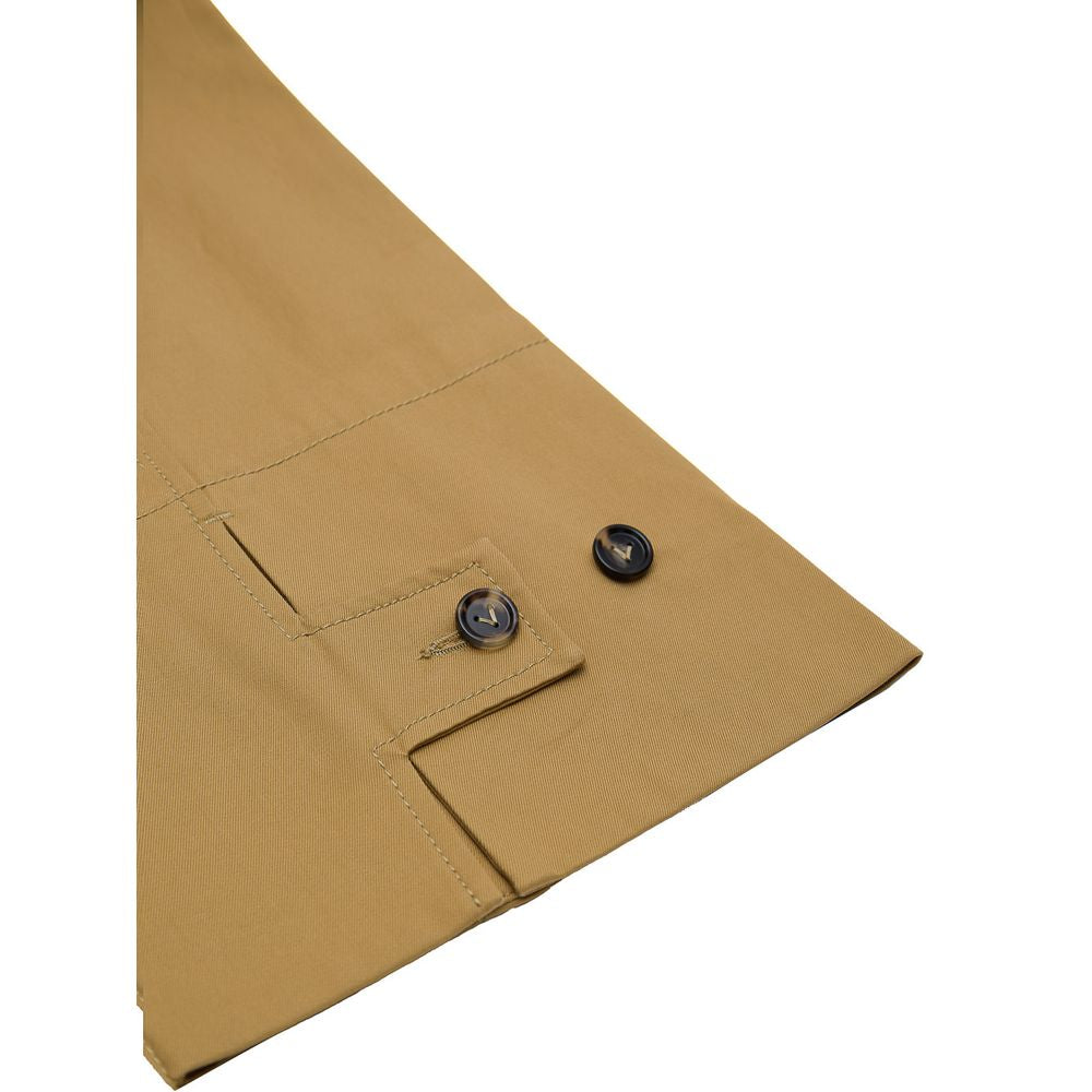 Beige Cotton Pant