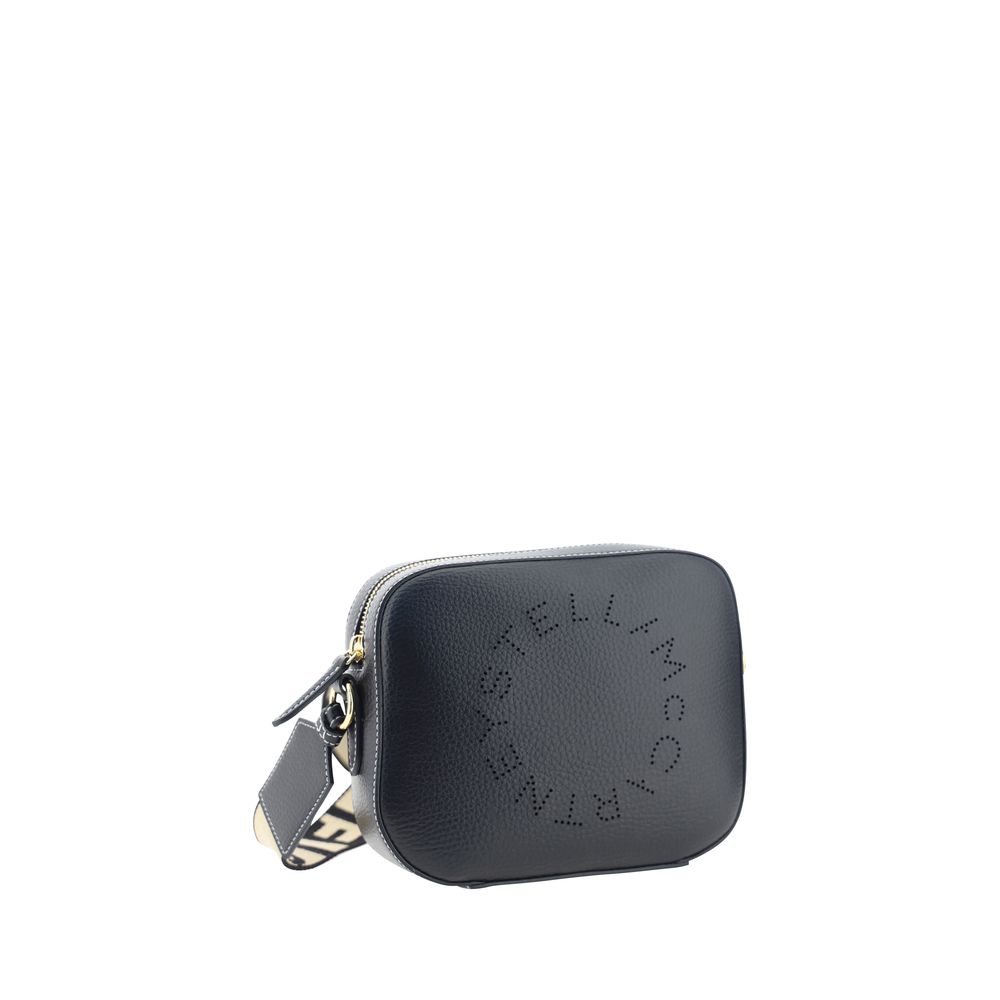 Black Polyethylene Shoulder Bag