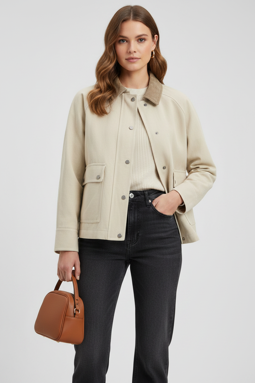 The cotton-linen canvas Jacket by Brunello Cucinelli