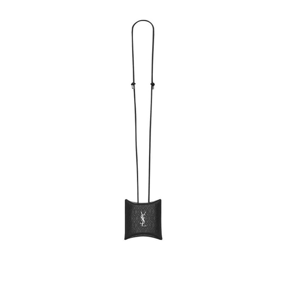 Black Calfskin Airpod Holder