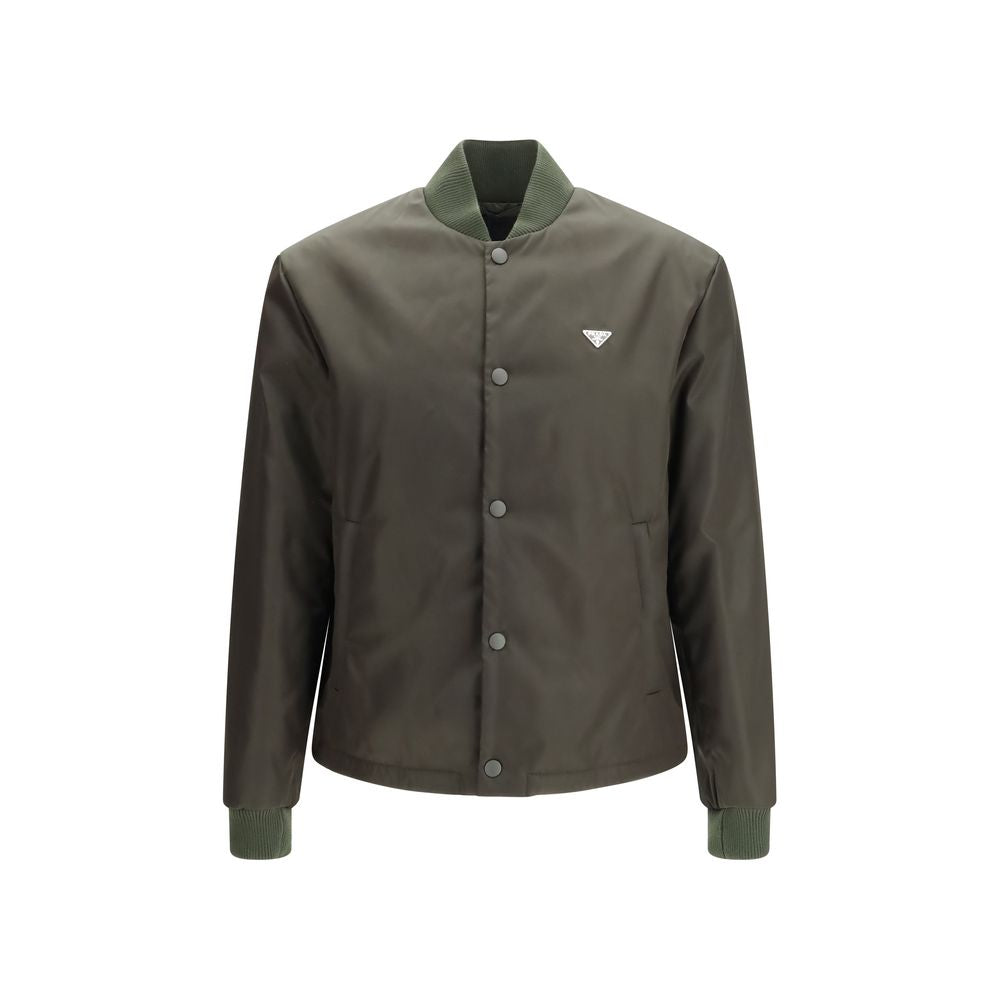 Bicolor Nylon Bomber