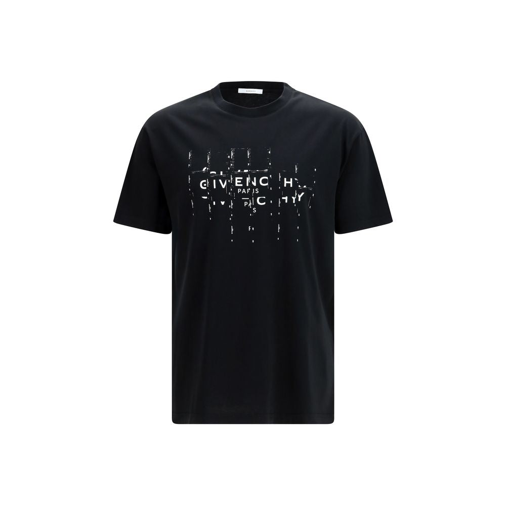 Givenchy Black Cotton Photographic Negative Print T-Shirt AW26