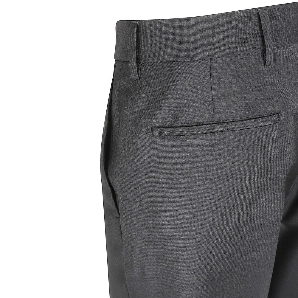 Gray Wool Pants
