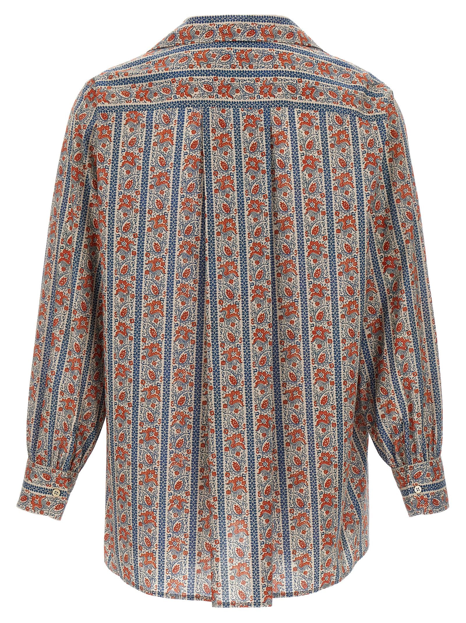 Valentino Garavani Voyage Imaginaire Multicolor Cotton Muslin Shirt
