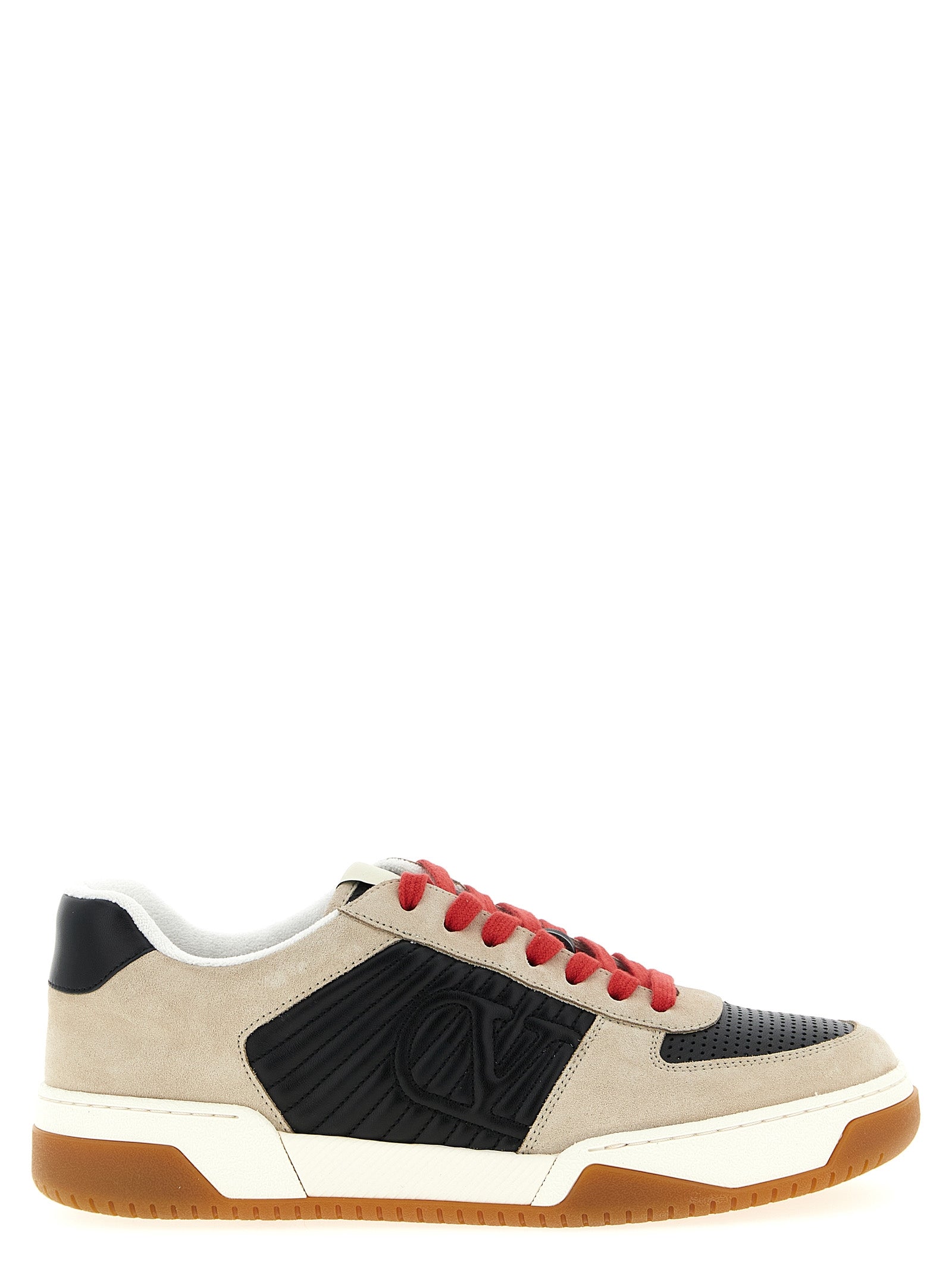 Valentino Garavani Sparry Quilted Calfskin Sneakers in Multicolor