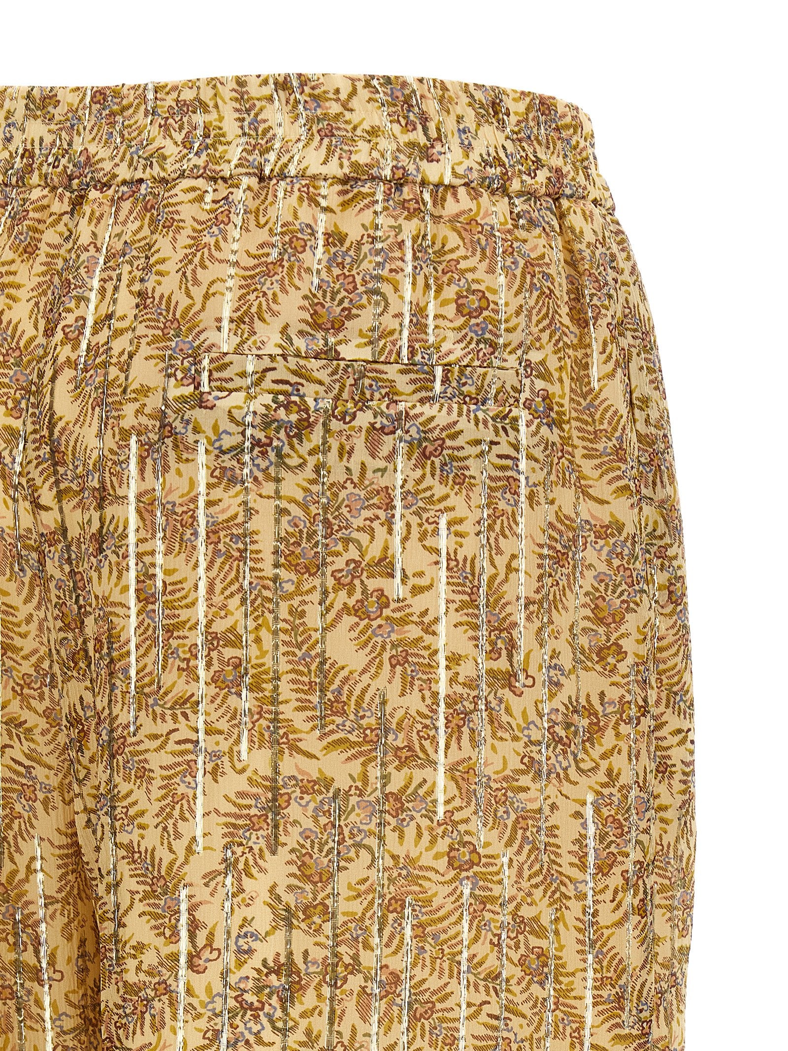 Valentino Garavani Voyage Imaginaire Paisley Wide-Leg Silk Pants
