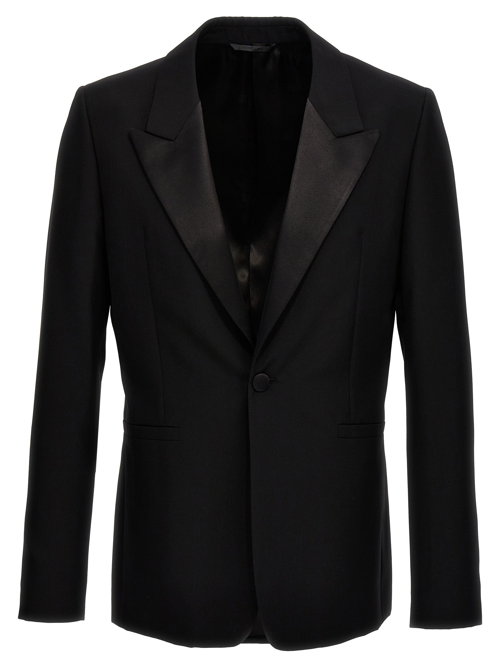 GIVENCHY’s ‘Peak Lapel’ double-breasted wool blazer