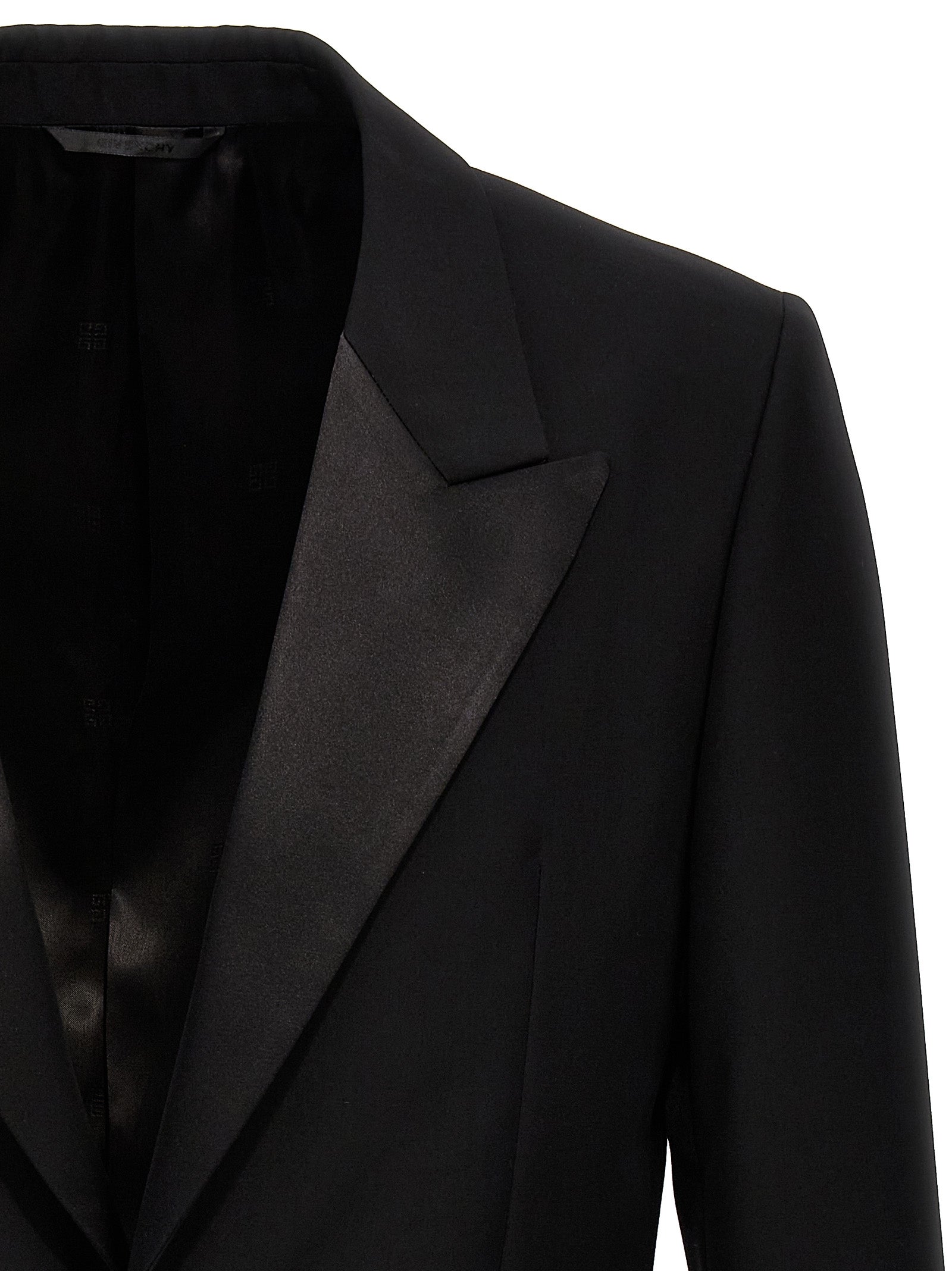 GIVENCHY’s ‘Peak Lapel’ double-breasted wool blazer